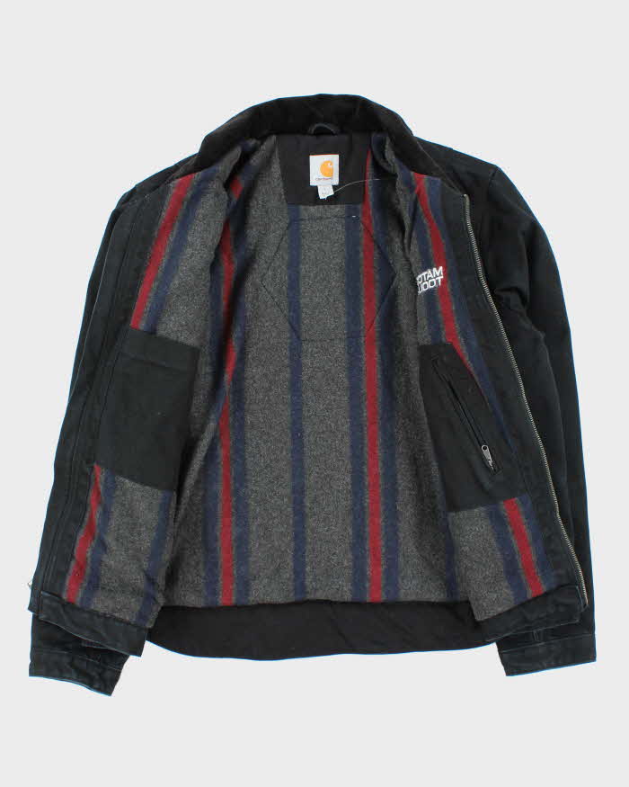 Vintage Carhartt Lined Workwear Embroidered Jacket - L