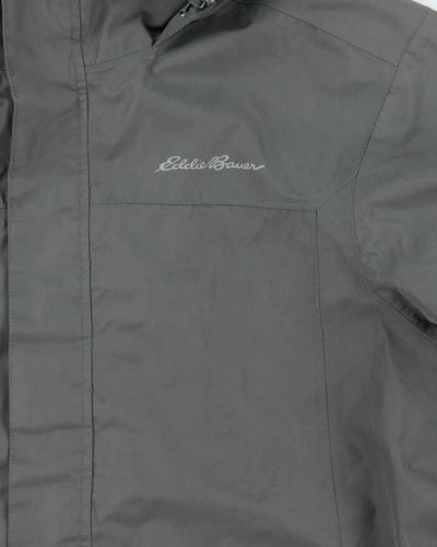 Vintage Eddie Bauer Lightweight Waterproof Hooded Jacket - M