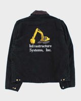 Vintage 2000s Black Carhartt Detroit J01 Jacket - XL