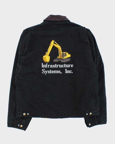 Vintage 2000s Black Carhartt Detroit J01 Jacket - XL