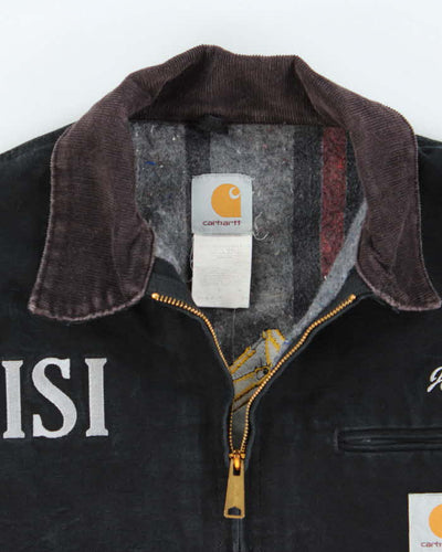 Vintage 2000s Black Carhartt Detroit J01 Jacket - XL
