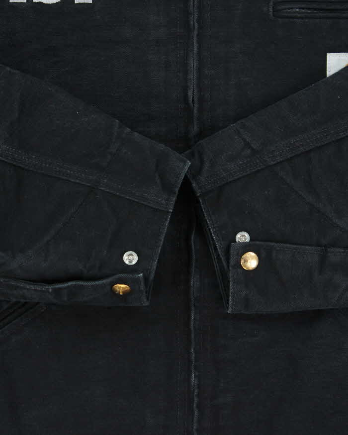 Vintage 2000s Black Carhartt Detroit J01 Jacket - XL