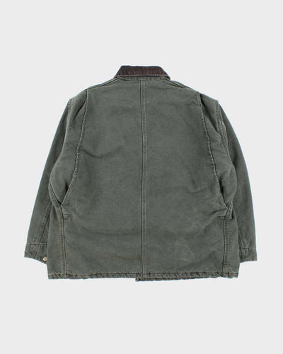 Vintage 00s Green Carhartt C02 Workwear Jacket - XXL