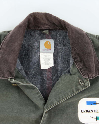 Vintage 00s Green Carhartt C02 Workwear Jacket - XXL