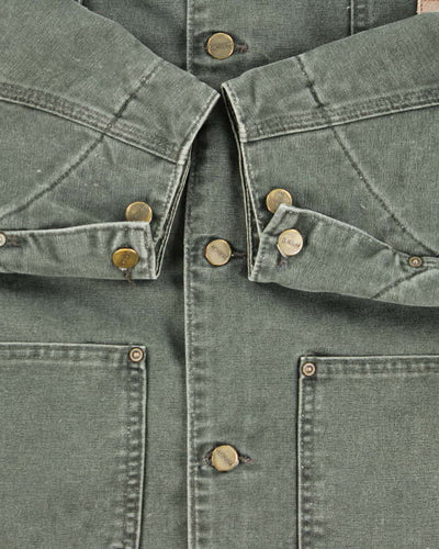 Vintage 00s Green Carhartt C02 Workwear Jacket - XXL