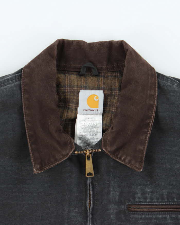 Vintage 00s Black Carhartt J97 Workwear Jacket - XXL