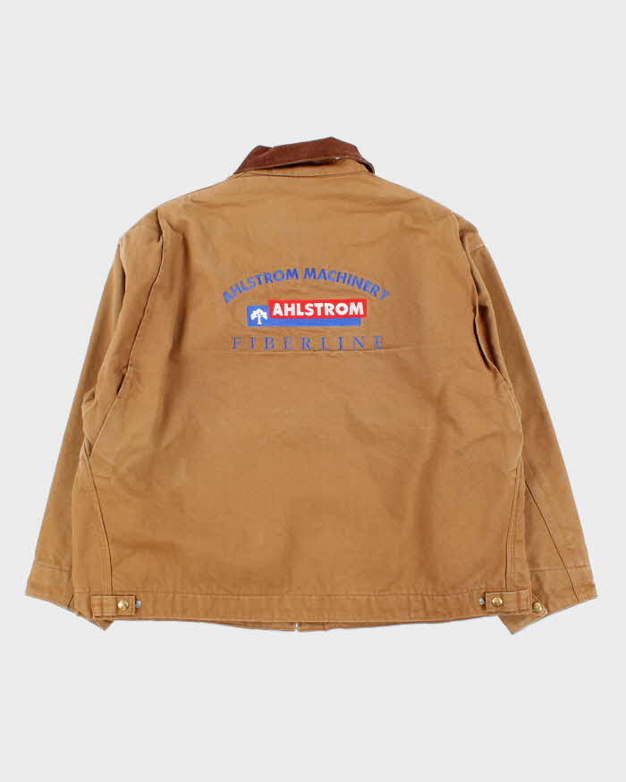 Vintage 80s Brown Carhartt Detroit Workwear Jacket - XXXL