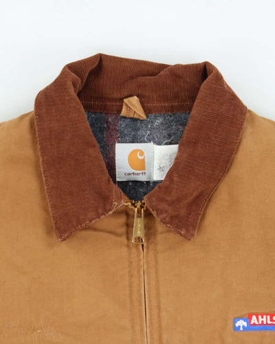 Vintage 80s Brown Carhartt Detroit Workwear Jacket - XXXL