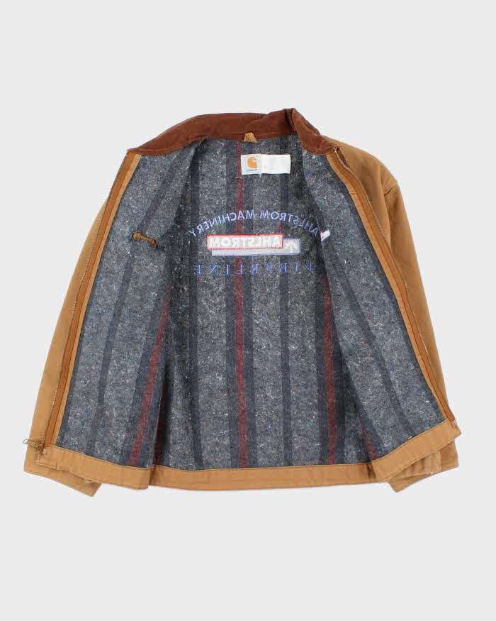 Vintage 80s Brown Carhartt Detroit Workwear Jacket - XXXL