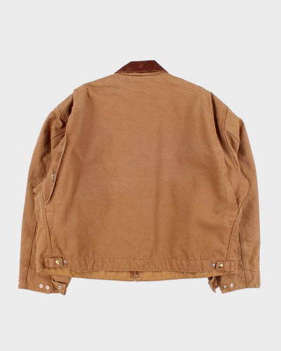 Vintage 2000s Brown Carhartt J01 Detroit Workwear Jacket - XXXL