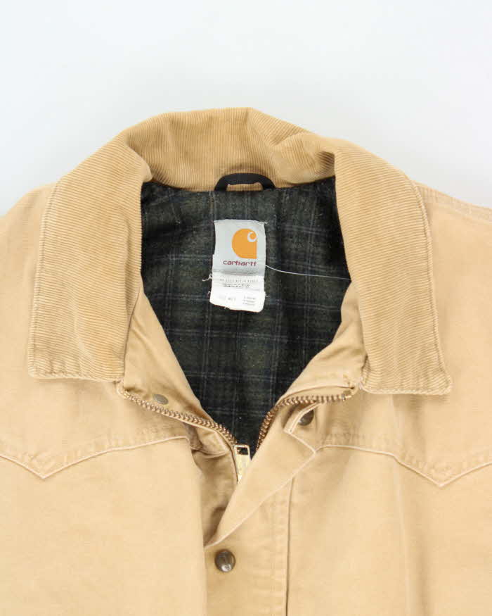 Vintage 2000s Carhartt C52 Wet Sandstone Workwear Jacket - XL