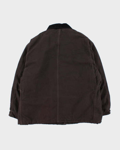 DSWT Carhartt C26 Brown Quilted Workwear Jacket -  XXL