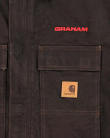 DSWT Carhartt C26 Brown Quilted Workwear Jacket -  XXL