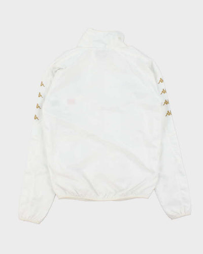 Vintage Y2K 00s White Kappa Italia Zip Up Windbreaker - S