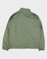 Vintage 90s Stussy Khaki Zip Up Windbreaker - M