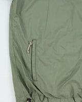Vintage 90s Stussy Khaki Zip Up Windbreaker - M