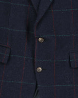 Vintage 1990s Polo Ralph Lauren Wool Check Blazer Jacket - L