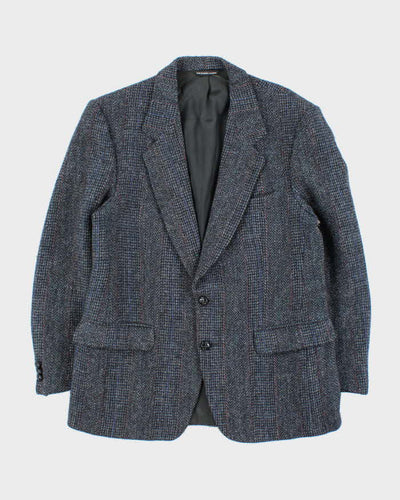 Vintage 1980s Harris Tweed Wool Blazer Jacket - M