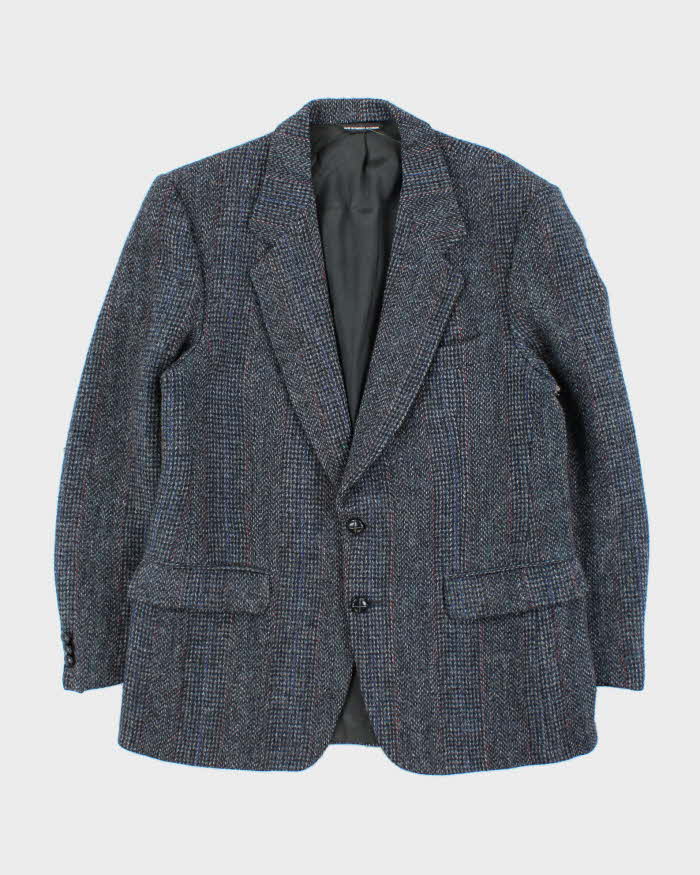 Vintage 1980s Harris Tweed Wool Blazer Jacket - M