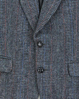 Vintage 1980s Harris Tweed Wool Blazer Jacket - M