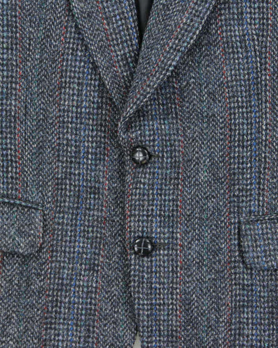 Vintage 1980s Harris Tweed Wool Blazer Jacket - M