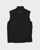 Arc'teryx Black Lightweight Padded Gilet - M