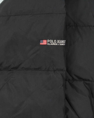 Vintage 1990s Polo Jeans Ralph Lauren Puffer Jacket - L