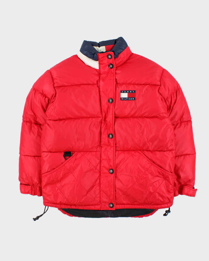 Vintage 1990s Tommy Hilfiger Puffer Jacket - S