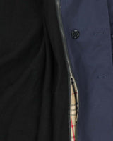 Vintage 1980s London Fog Navy Oversized Insulated Trench Coat - L