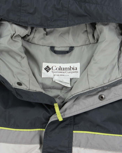 Vintage 00s Columbia Hooded Puffer Jacket - L