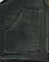 Vintage 1990s Carhartt V01 Distressed Quilted Workwear Gilet Jacket - L
