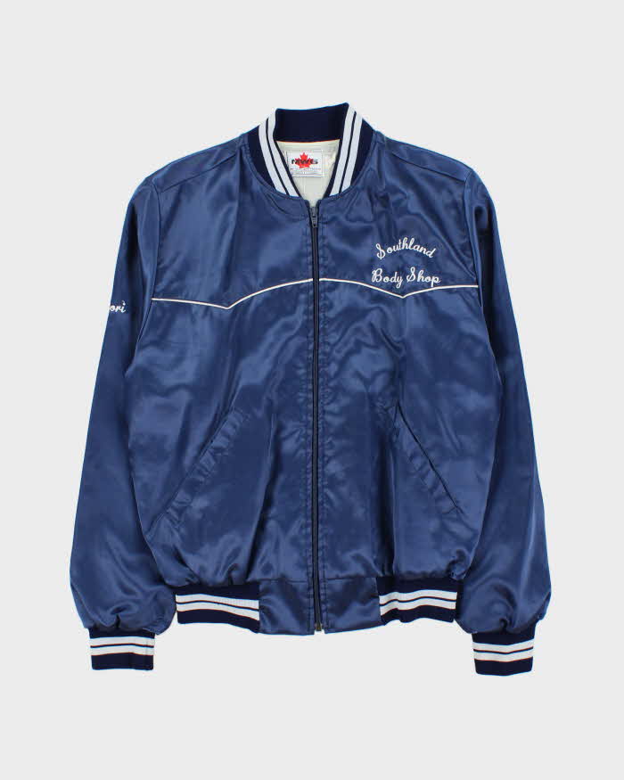 Vintage MWG 80s Ebroidered Bomber Jacket - M