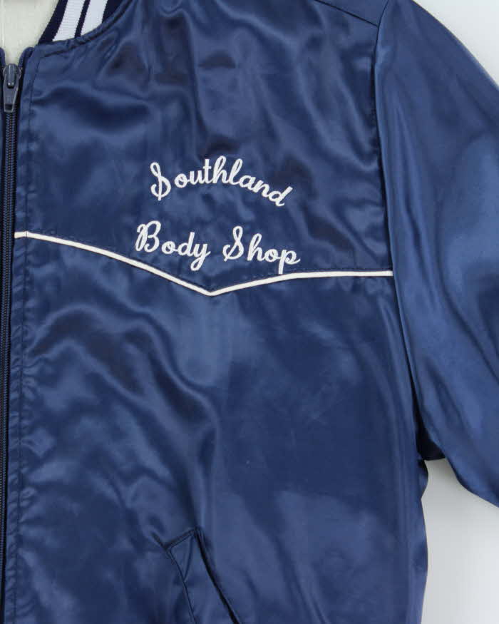 Vintage MWG 80s Ebroidered Bomber Jacket - M