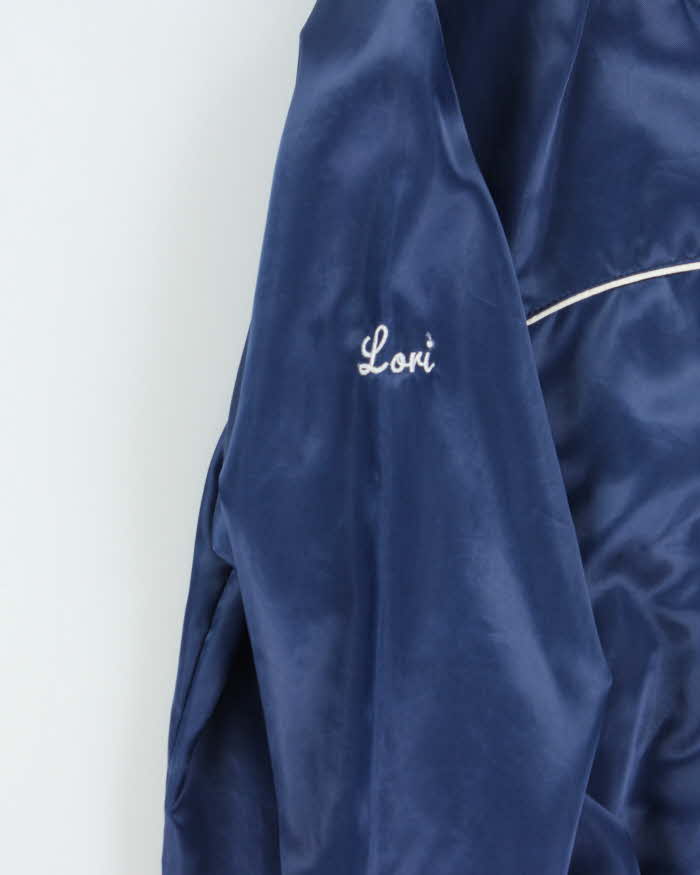 Vintage MWG 80s Ebroidered Bomber Jacket - M
