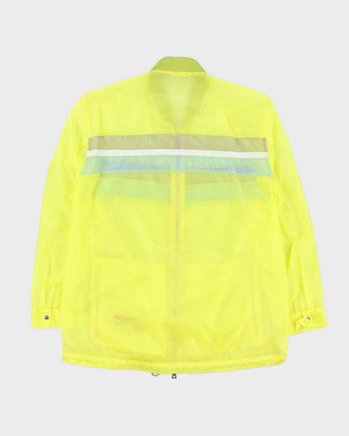 Vintage Y2K 00s Prada Sport Lightweight Transparent Bomber Jacket - XL