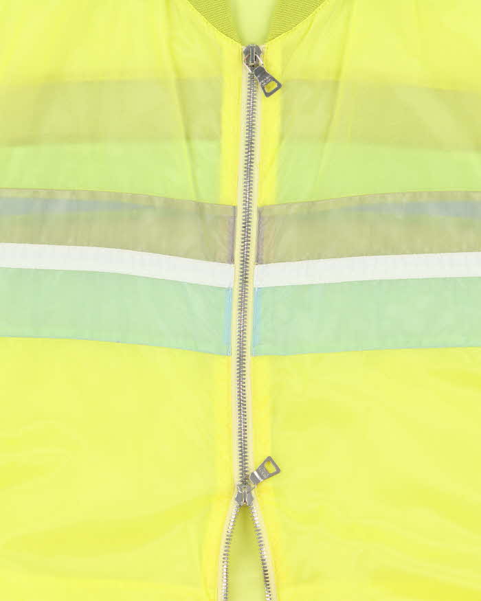 Vintage Y2K 00s Prada Sport Lightweight Transparent Bomber Jacket - XL