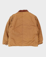 Vintage 00s Carhartt C01 Quilted Oversized Chore Workwear Jacket - M