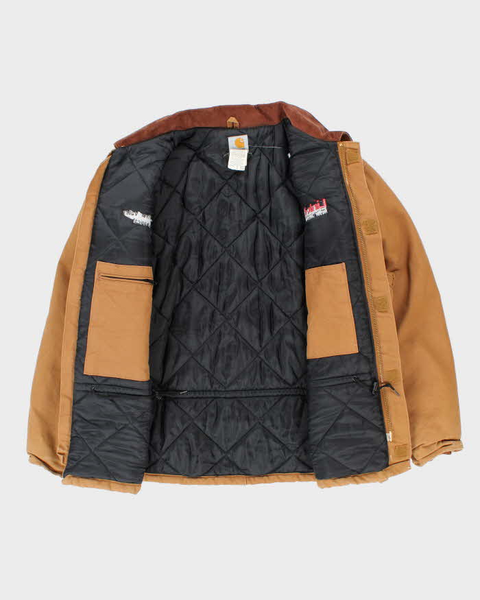 Vintage 00s Carhartt C01 Quilted Oversized Chore Workwear Jacket - M