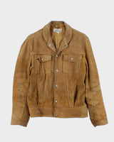 Vintage 1960s Sprung Western Wear Suede Jacket - M