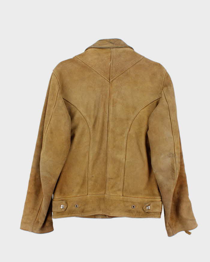 Vintage 1960s Sprung Western Wear Suede Jacket - M
