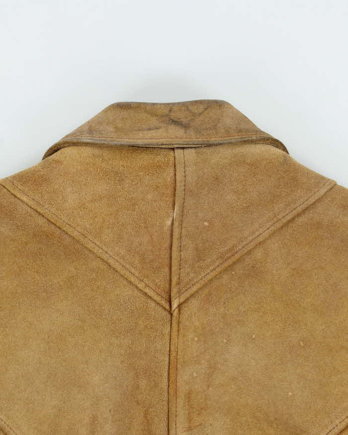 Vintage 1960s Sprung Western Wear Suede Jacket - M