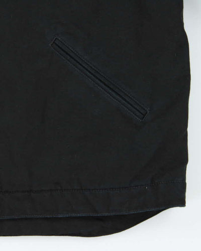 Carhartt Detroit Blanket Lined Black Oversized Workwear Jacket - L