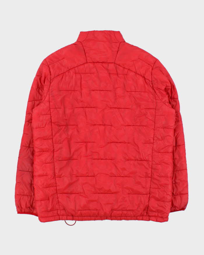 Patagonia Red Down Filled Long Puffer Jacket - XL