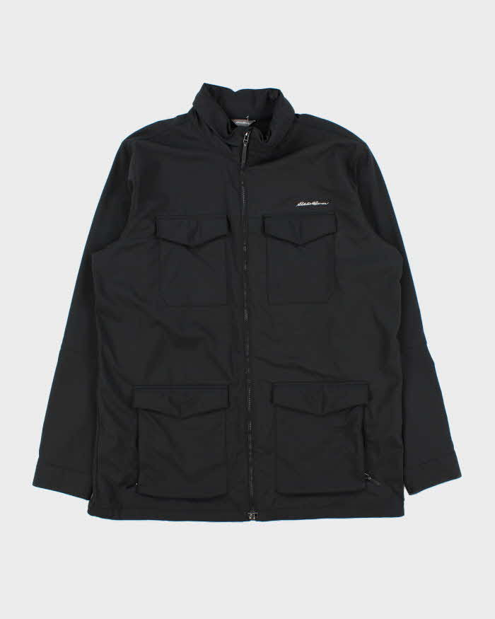 Vintage Eddie Bauer Black Technical Packable Hood Jacket - XL