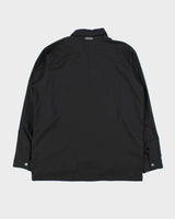 Vintage Eddie Bauer Black Technical Packable Hood Jacket - XL