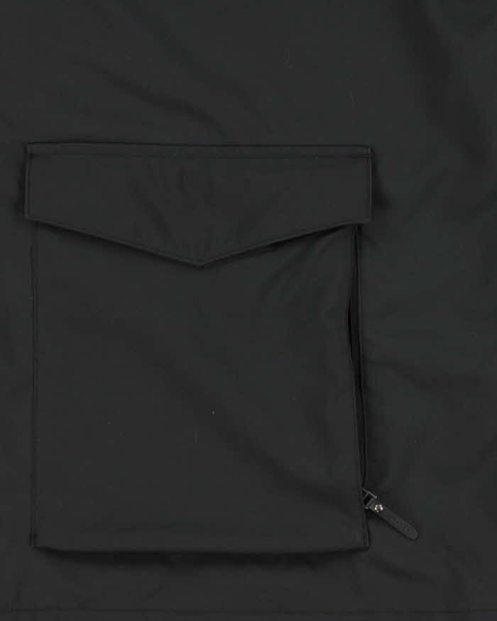 Vintage Eddie Bauer Black Technical Packable Hood Jacket - XL