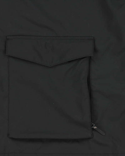 Vintage Eddie Bauer Black Technical Packable Hood Jacket - XL