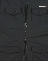 Vintage Eddie Bauer Black Technical Packable Hood Jacket - XL