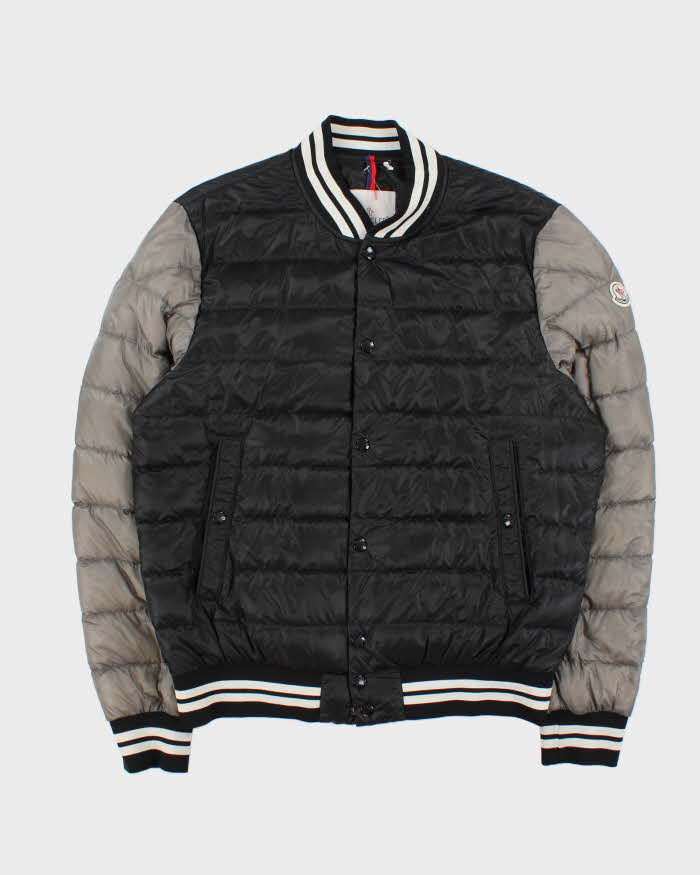 Moncler Enrick Down Filled Varisty Puffer Jacket - L