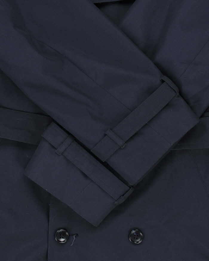 Vintage 1980s London Fog Navy Insulated Trench Coat - S